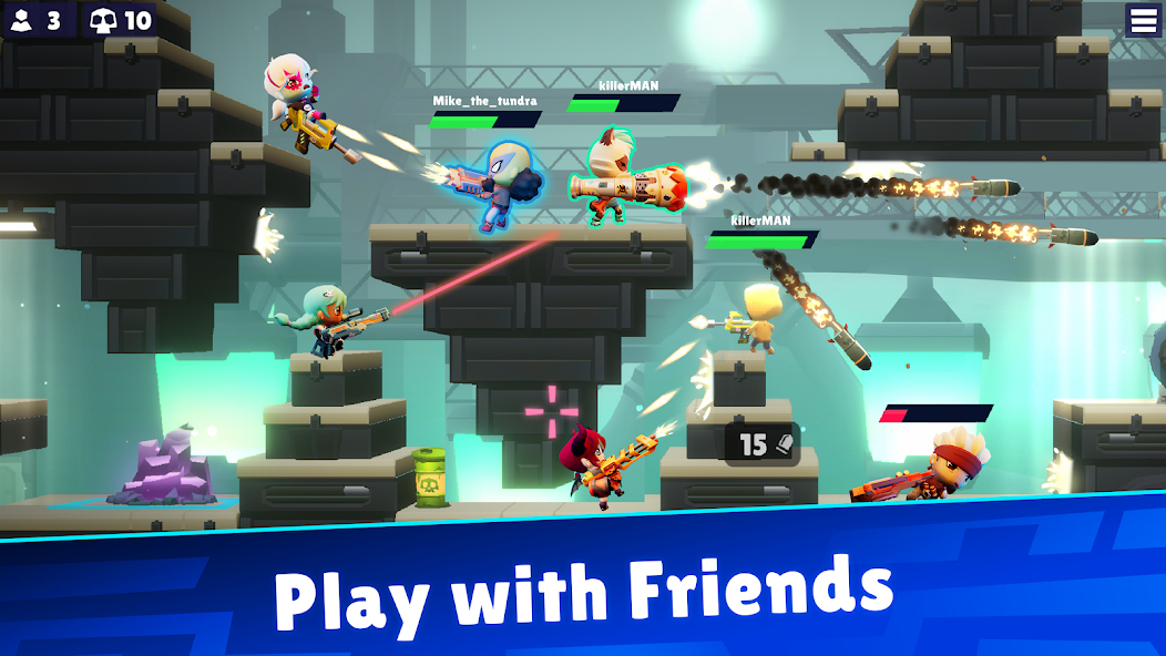 Bullet League – Battle Royale screenshot 2