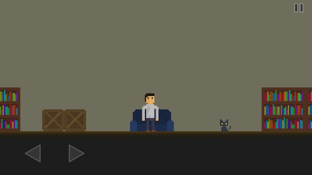 Lost Haunt: Pixel Horror Game gameplay screenshot 1
