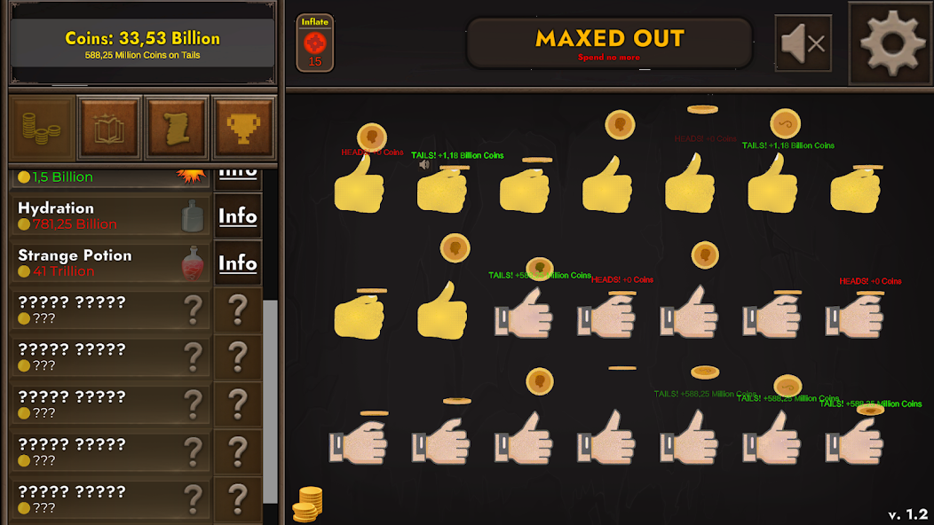Coin Flipper gameplay screenshot 1
