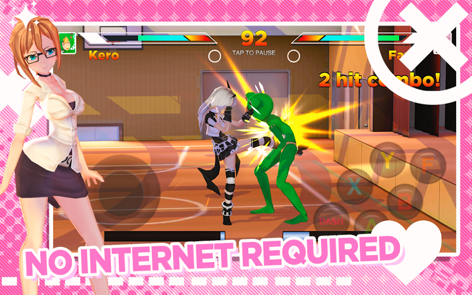 High School Girl Anime Fighter screenshot 4