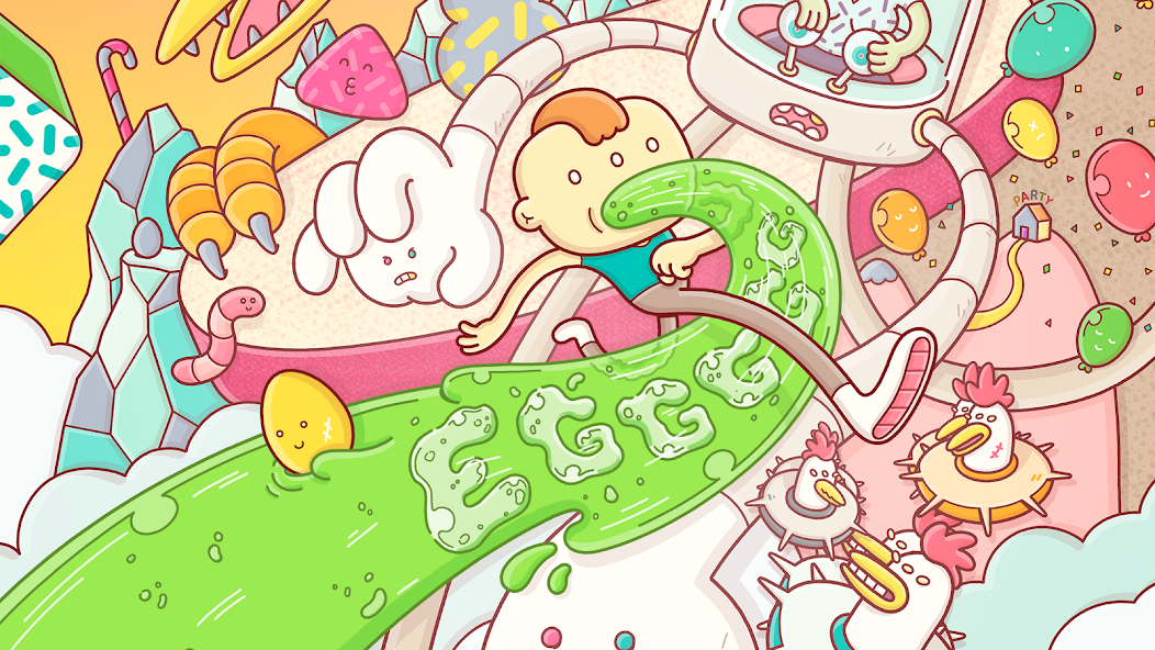 Eggggg – The Platform Puker screenshot 1