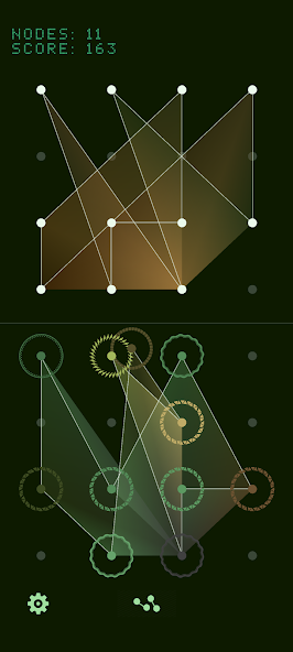 Nodemania – relaxing puzzle gameplay screenshot 1