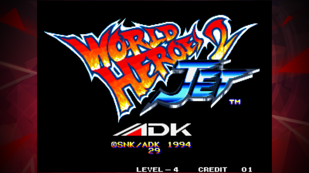 WORLD HEROES 2 JET ACA NEOGEO screenshot 1