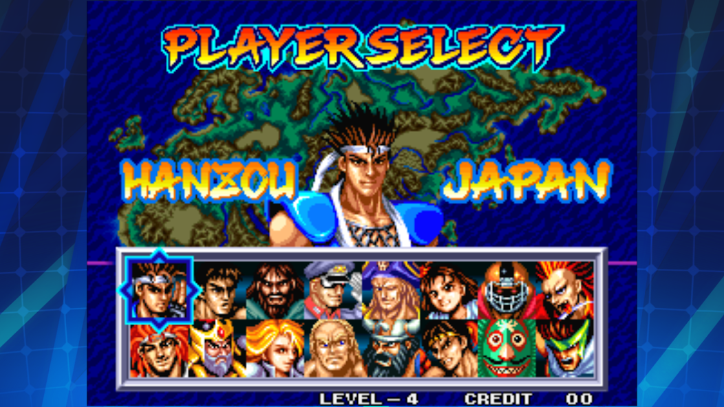 WORLD HEROES 2 JET ACA NEOGEO screenshot 2