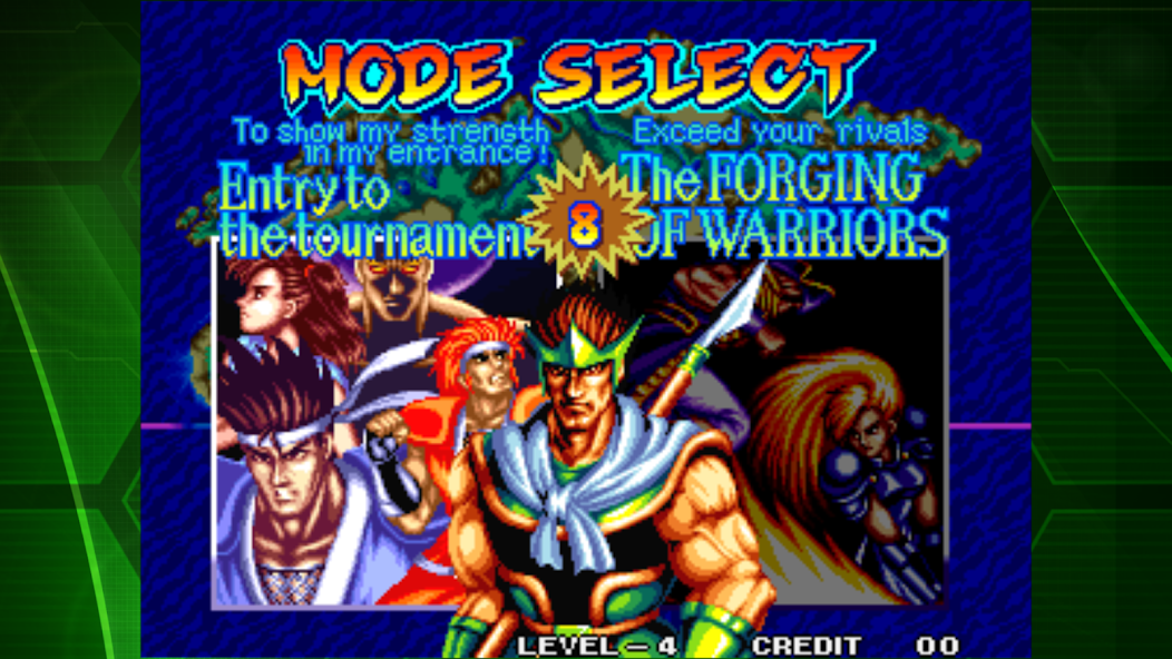 WORLD HEROES 2 JET ACA NEOGEO screenshot 3