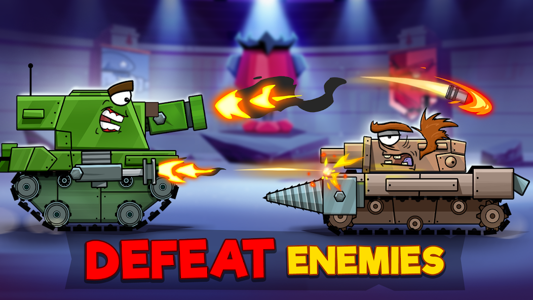 Tanks Arena io: Craft & Combat screenshot 1
