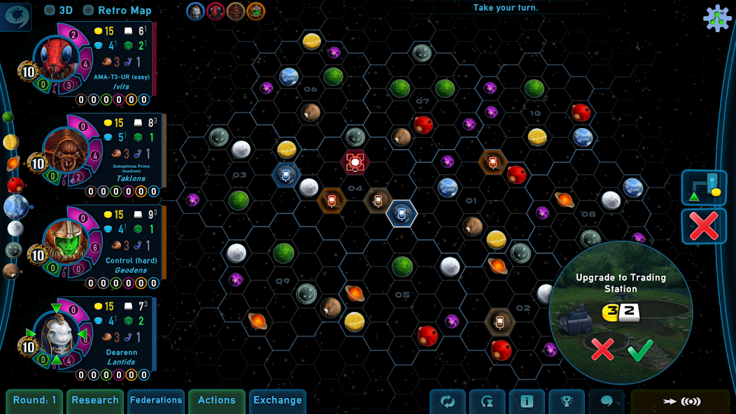 Gaia Project gameplay screenshot 3