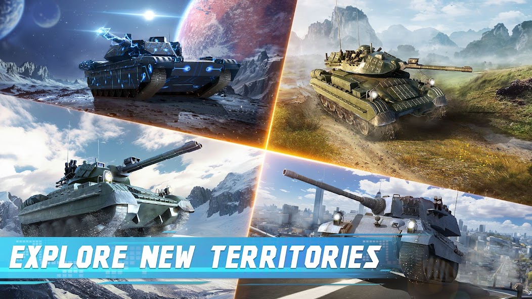 Tank Conflict: PVP Blitz MMO gameplay screenshot 3