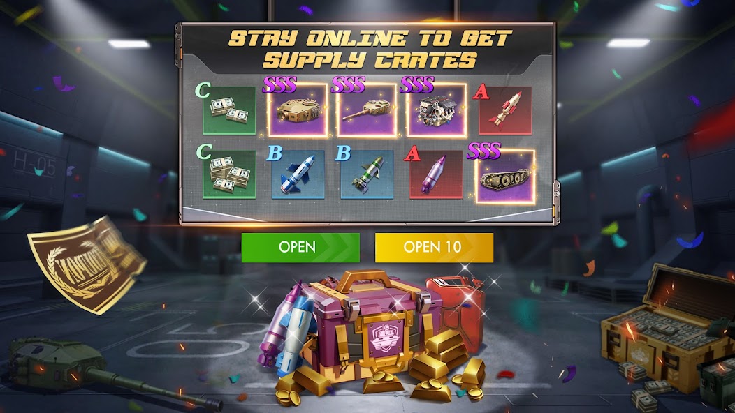 Tank Conflict: PVP Blitz MMO gameplay screenshot 5