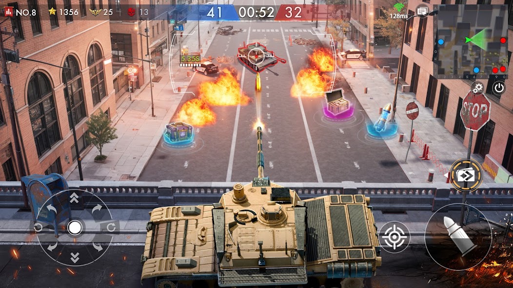 Tank Conflict: PVP Blitz MMO gameplay screenshot 2