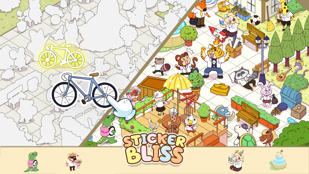 Sticker Bliss – Color Book screenshot 1