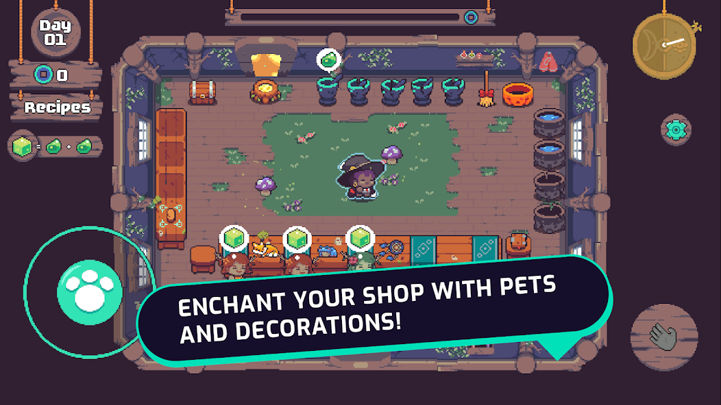 Tiny Witch gameplay screenshot 3