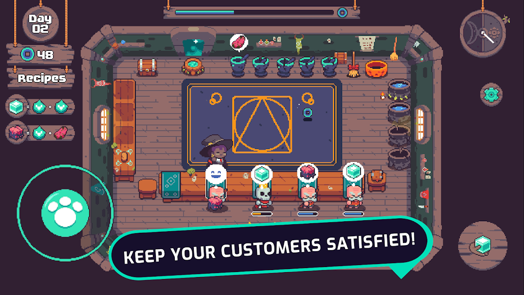 Tiny Witch gameplay screenshot 1