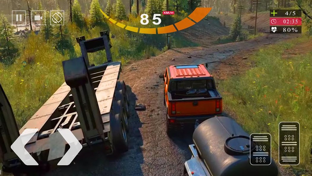 Jeep Simulator Game Hummer Car screenshot 5