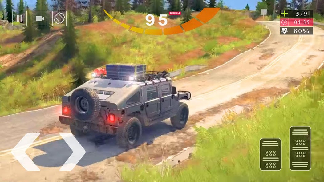 Jeep Simulator Game Hummer Car screenshot 4