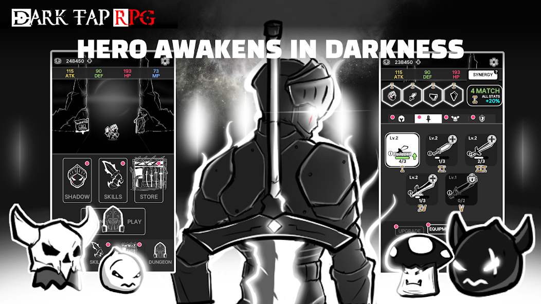 Dark Tap RPG gameplay screenshot 1