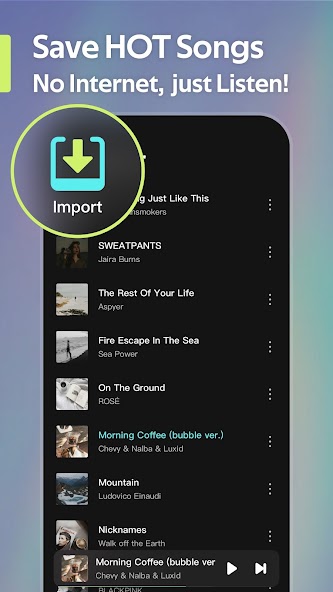 Offline Music Player – Weezer screenshot 2