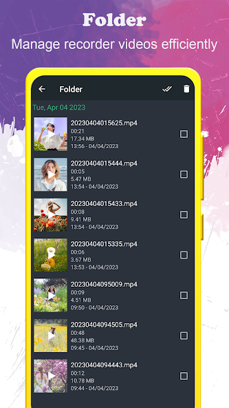 Background Video Recorder screenshot 3