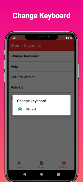 iGame: Game Keyboard for Cheats screenshot 6