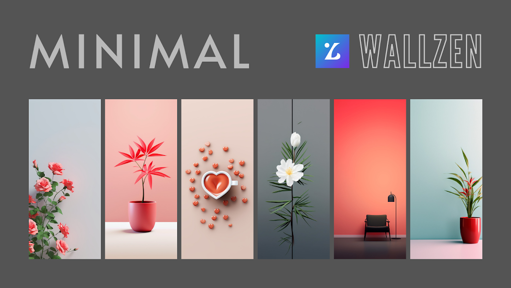 WallZEN – Minimal Wallpapers screenshot 1