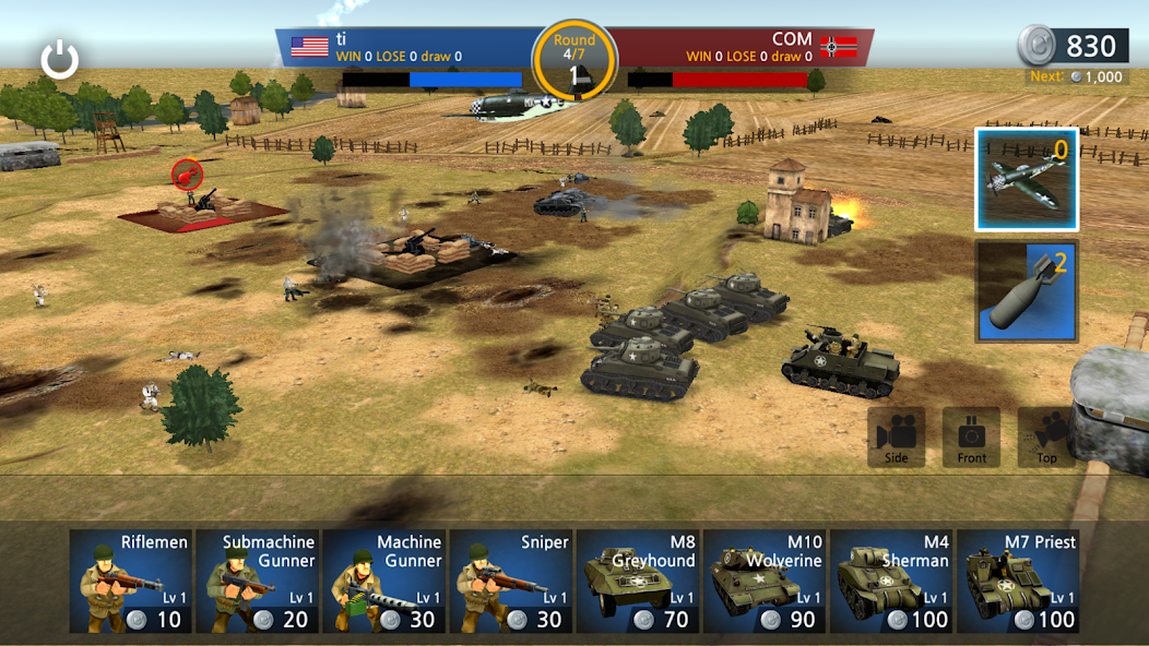 WW2 Battle Front Simulator gameplay screenshot 2