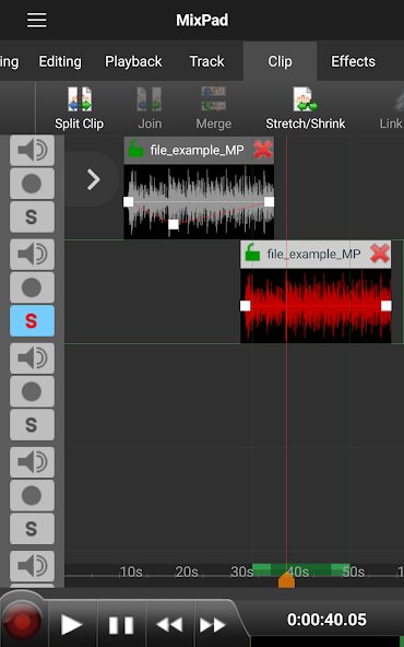MixPad Master’s Edition screenshot 2
