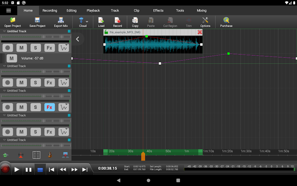 MixPad Master’s Edition screenshot 5