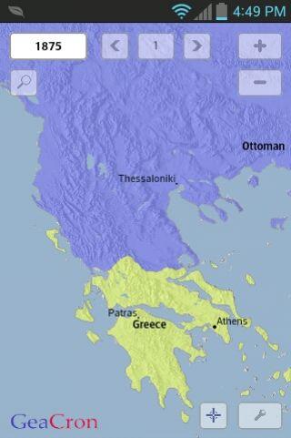 GeaCron History Maps screenshot 1