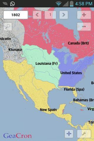 GeaCron History Maps screenshot 6