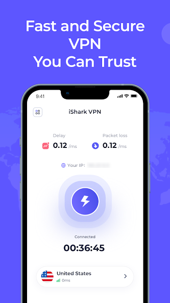iSharkVPN screenshot 2