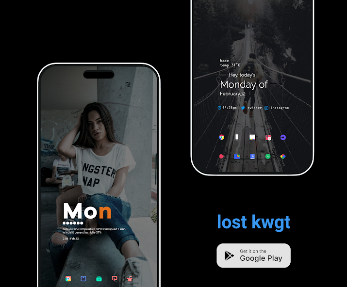 lost KWGT screenshot 4