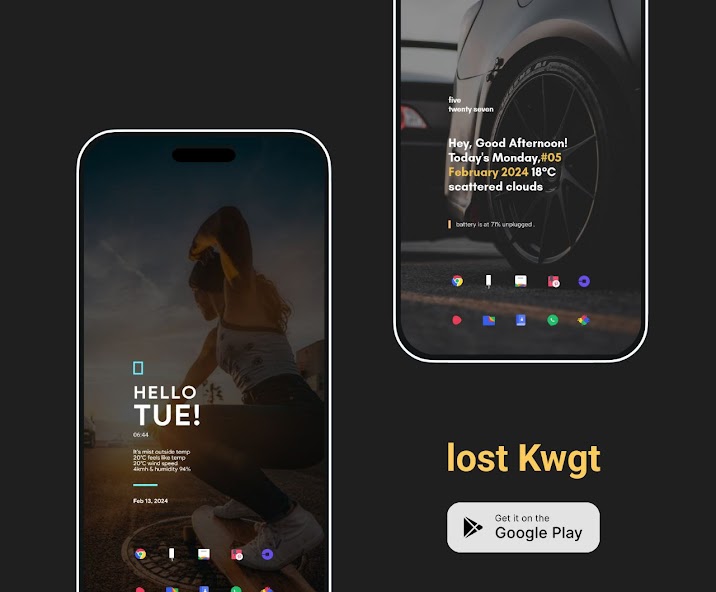 lost KWGT screenshot 3