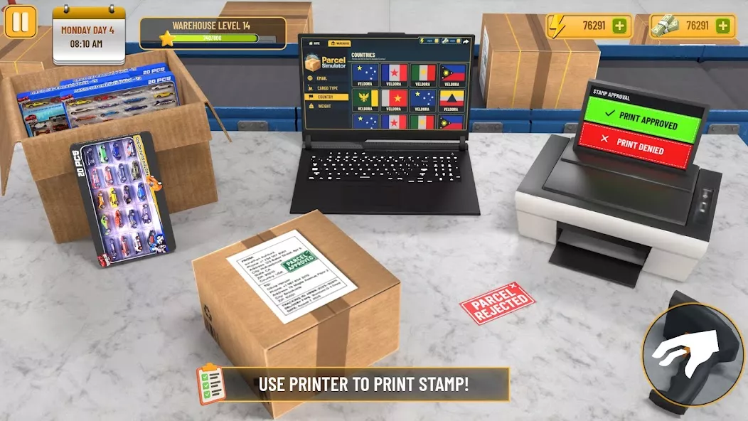Parcel Delivery Simulator 3D gameplay screenshot 2