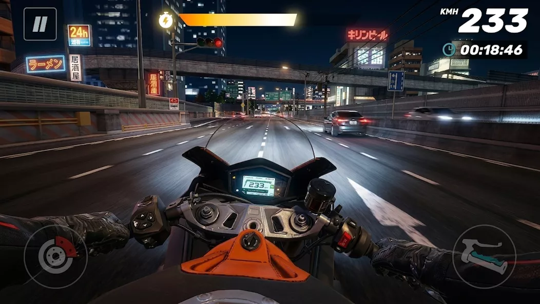 Highway Moto Rush: Traffic screenshot 4