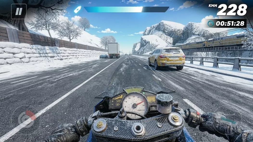 Highway Moto Rush: Traffic screenshot 3