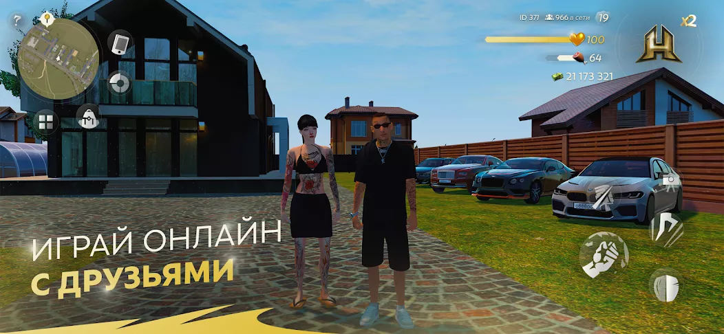 Hassle Online gameplay screenshot 1