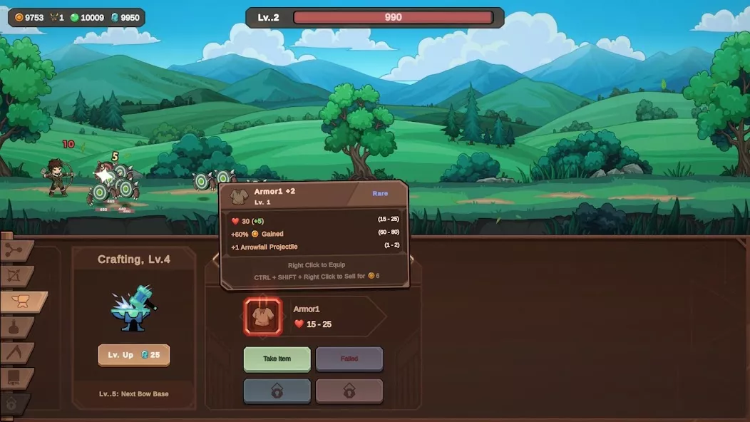 Zad Archery: Idle RPG gameplay preview 1