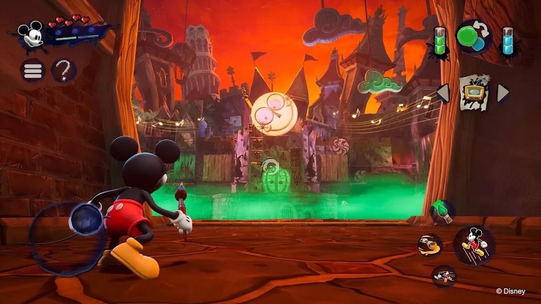 Disney Epic Mickey: Rebrushed gameplay screenshot 5