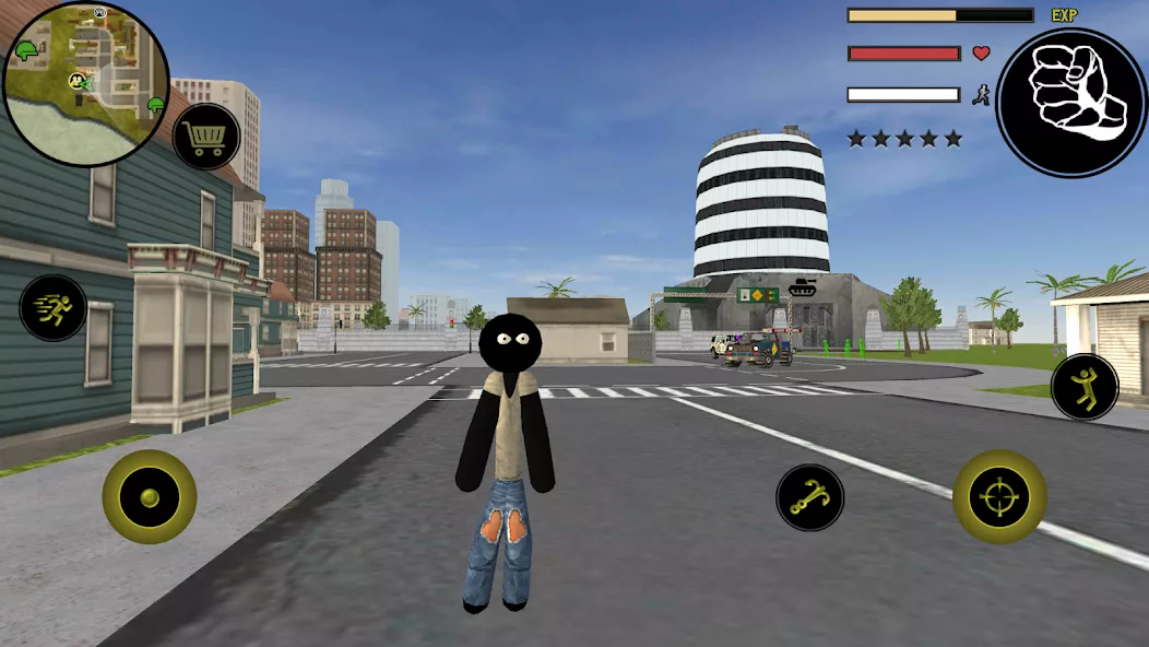 Stick Rope Hero: Original screenshot 5
