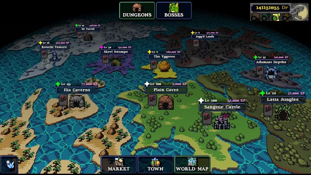 Legends of Dragaea: Idle RPG gameplay screenshot 1