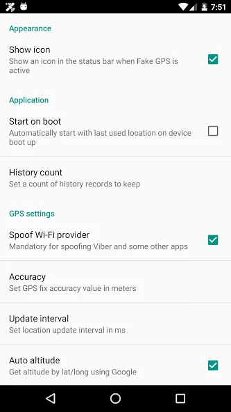 Fake GPS location screenshot 4