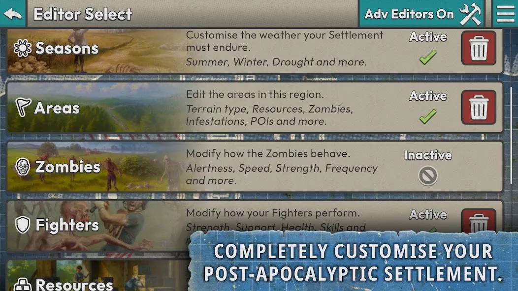 After Inc. Scenario Creator screenshot 4