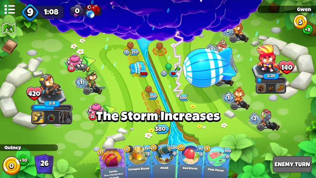 Bloons Card Storm screenshot 2