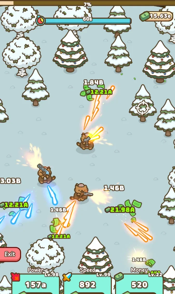 Idle Cat Gunner screenshot 5