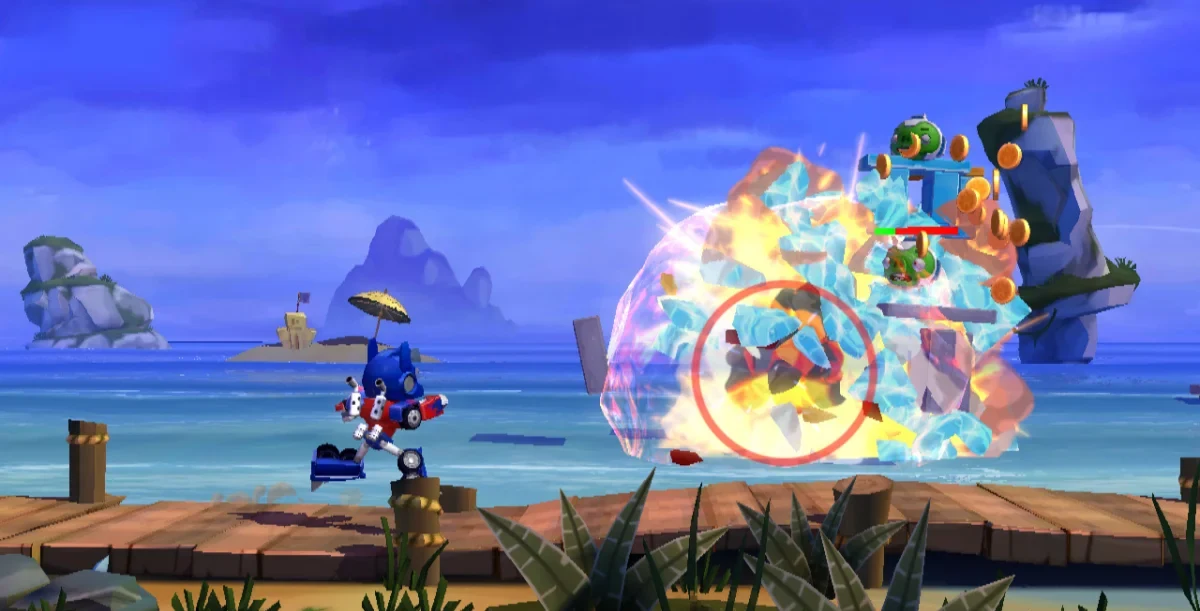 Angry Birds Transformers screenshot 4
