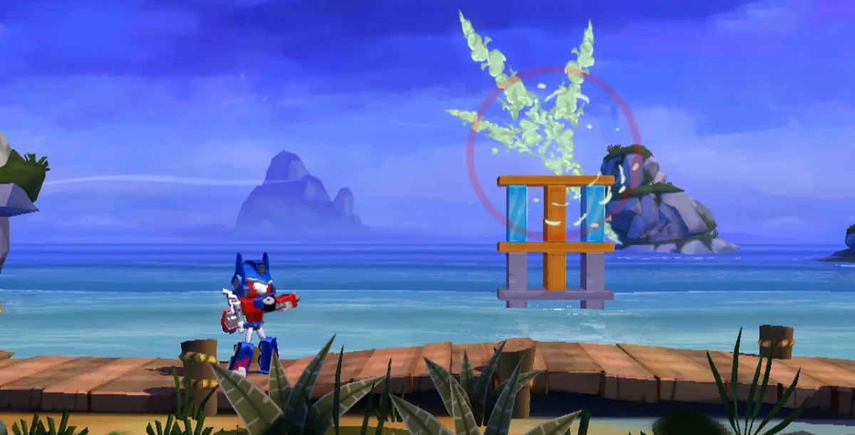 Angry Birds Transformers screenshot 2