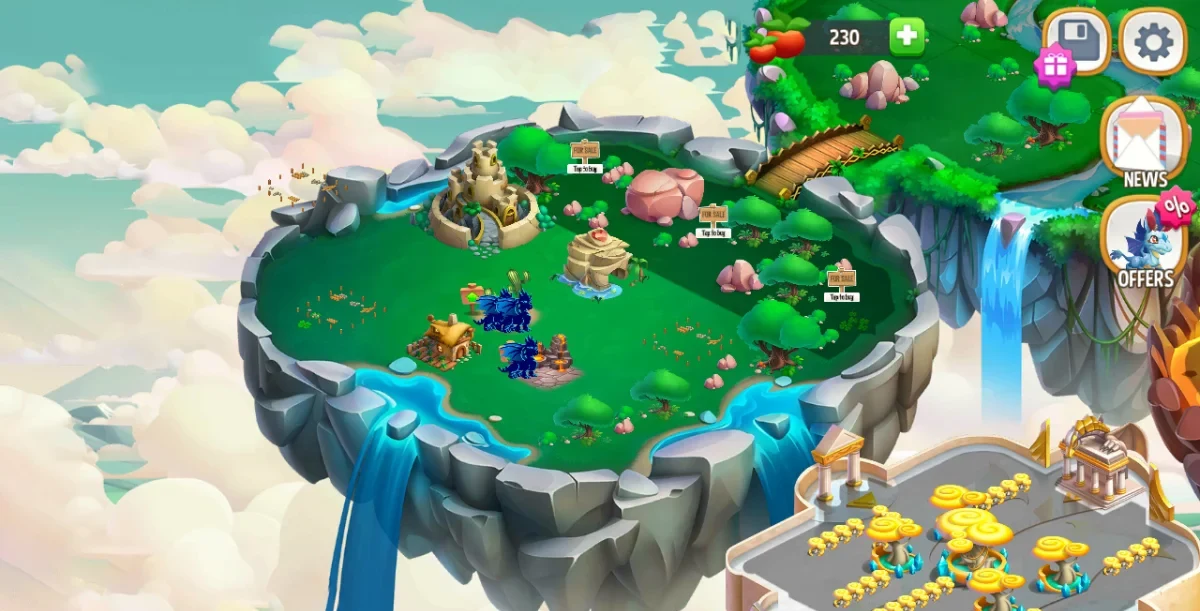 Dragon City gameplay screenshot 1