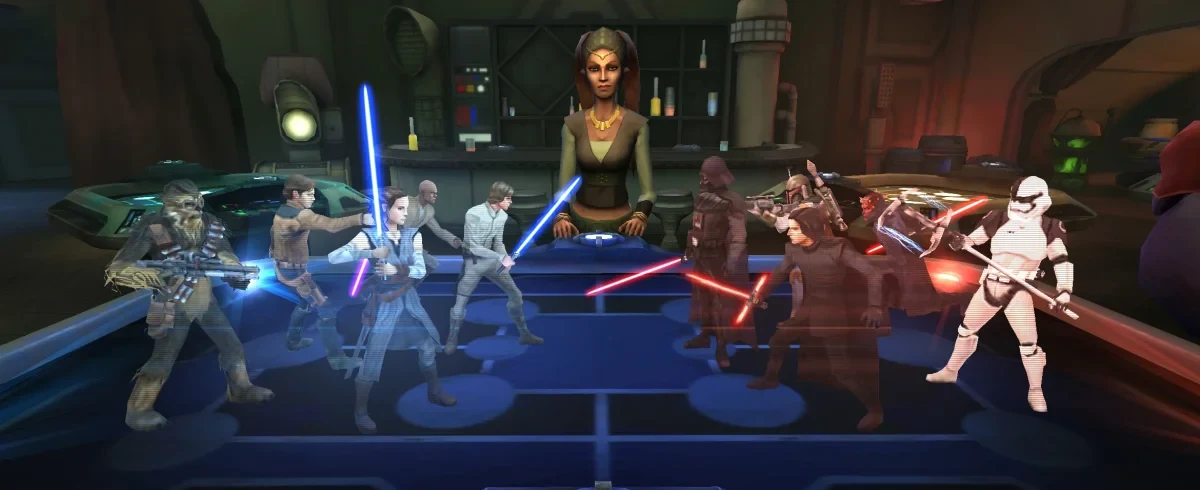 Star Wars: Galaxy of Heroes gameplay screenshot 1