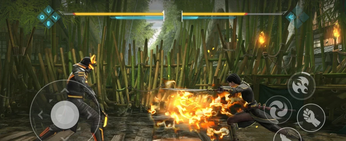 Shadow Fight 4: Arena gameplay screenshot 1
