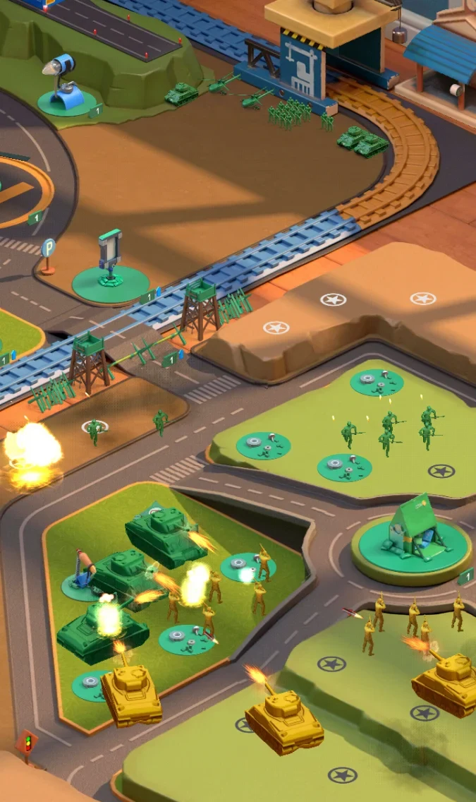 TOY WARS - Army Men Strike gameplay screenshot 2